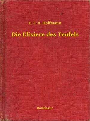 cover image of Die Elixiere des Teufels